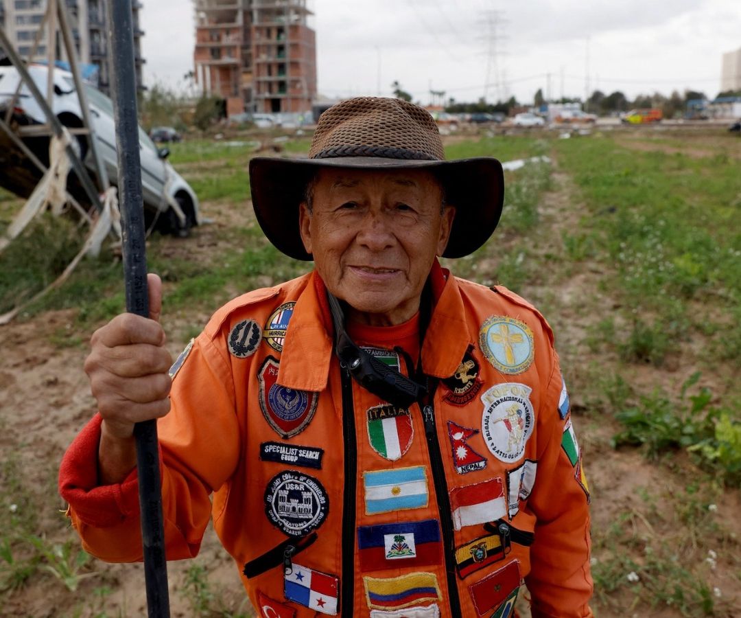 Héctor Méndez, conocido como el Topo Mayor. Foto: EFE